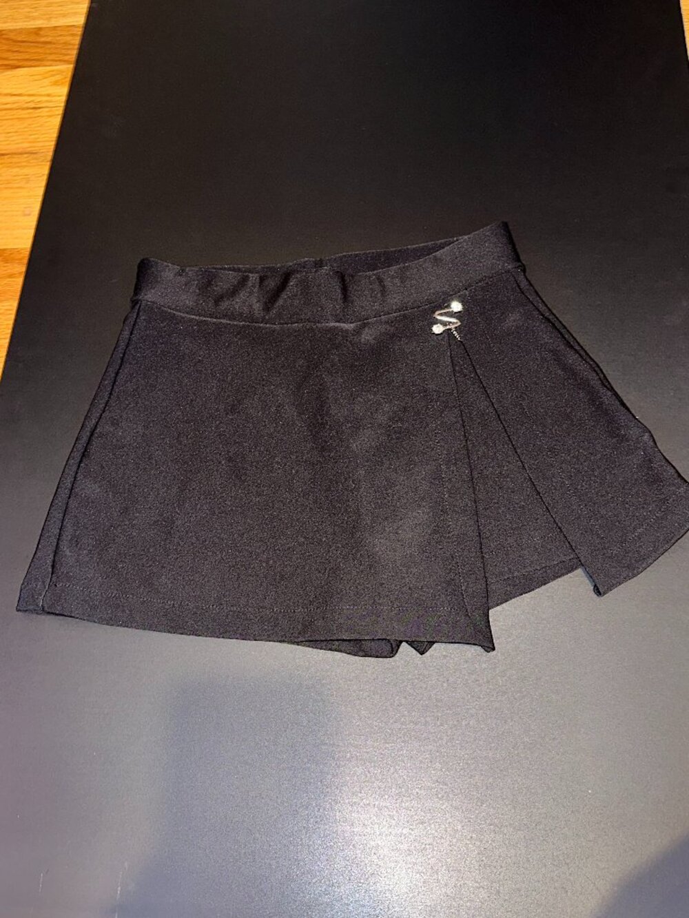 Night Out mini Black Skort in Size Small
